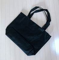 メール便775339】デカロゴ トートバッグ 英字プリント キャンバスバッグ カバン 買い物袋 shop bag